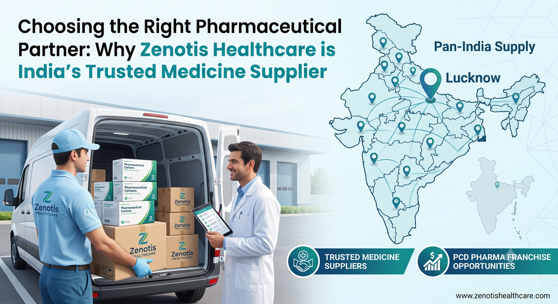 Trusted Medicine Suppliers & PCD Pharma Franchise in Lucknow | Zenotis Healthcare