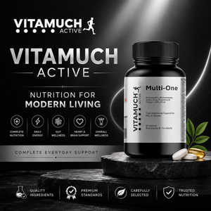 Vitamuch Multi-One Multivitamin, Multimineral Tablets With Omega 3, Amino Acids & Probiotics For Men & Women