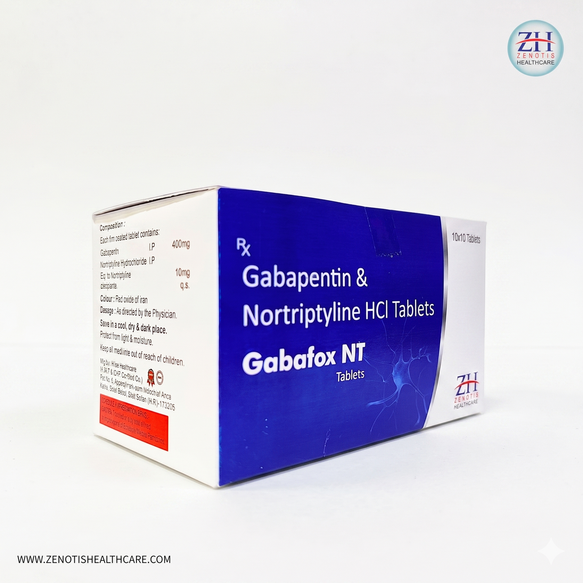Gabapentin & Nortryptilyine Tablets
