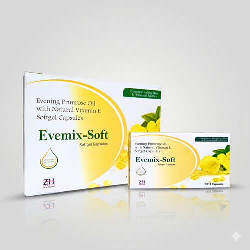 Evening Primrose Oil & Vitamin E Softgel Capsules